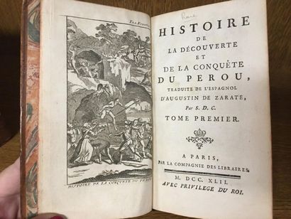 null CORTEZ (Fernand). Histoire de la conqueste du Mexique, ou de la nouvelle Espagne....