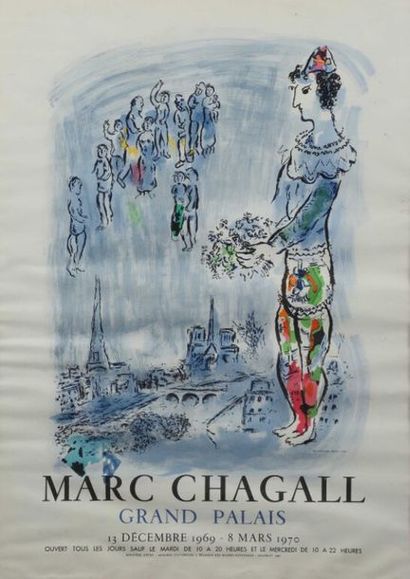 D'après Marc CHAGALL (1887-1985). D'après Marc CHAGALL (1887-1985).
Le Magicien De...