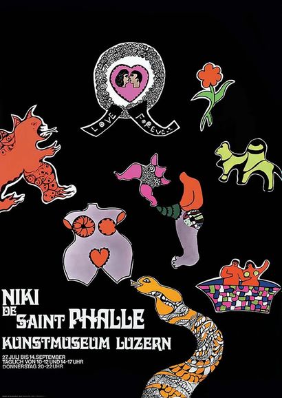  SAINT PHALLE Niki de Niki de Saint Phalle - Kunstgewer -

bemuseum Luzern Niki de... Gazette Drouot