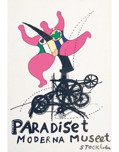  Niki de Saint Phalle & Jean Tinguely Paradise Moderna Museum Stockholm ( Expo de... Gazette Drouot