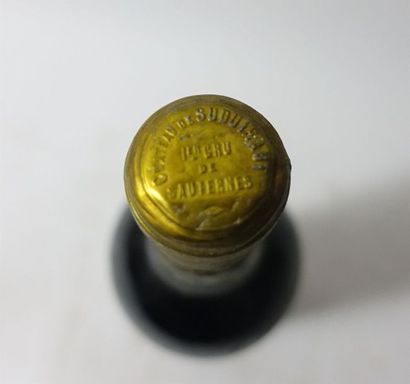 null 1 bouteille CH. SUDUIRAUT, 1er cc, Sauternes, 1948 (Etiquette légèrement tachée,...