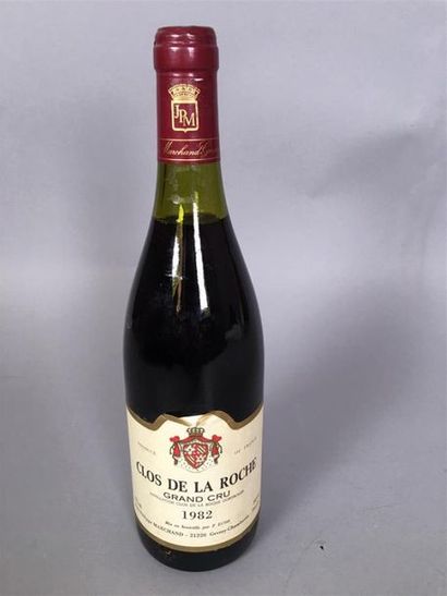 null 1 bouteille CH. CLOS DE LA ROCHE, Gevrey-Chambertin, Grand cru, 1982