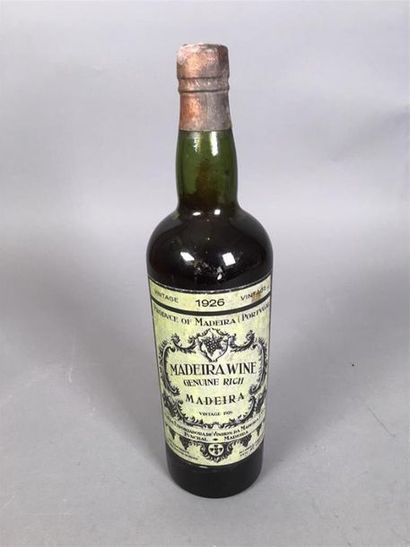 null 1 bouteille MADEIRA, 1926