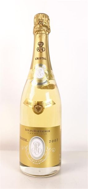 null 1 bouteille de CHAMPAGNE CRISTAL, Louis Roederer, 2002