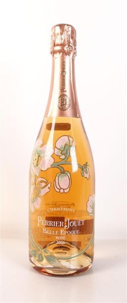 null 1 bouteille de CHAMPAGNE Perrier-Jouët, "Belle Epoque", rosé, 2006
