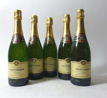 null 5 bouteilles CHAMPAGNE TAITTINGER brut