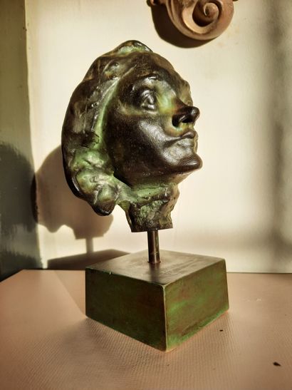 Auguste Rodin Tête de jeune fille Sculpture Auguste Rodin Gazette Drouot