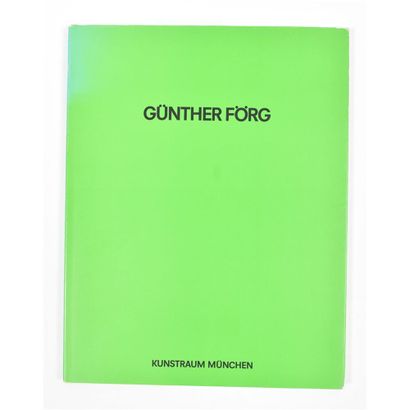  Günther Förg. Munich, Kunstraum München, 1984 Softcover, 27 x 21 cm, 118 pp. First... Gazette Drouot