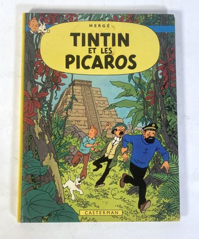  HERGÉ (1907 - 1983) - TINTIN ET LES PICAROS 
Tintin et les Picaros, Édition Originale... Gazette Drouot