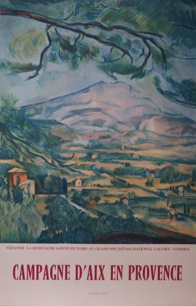 Paul CEZANNE Paul Cézanne (1839-1906)

Campagne d'Aix-en-Provence - La montagne Sainte-Victoire

Photolithographie

Imprimeur... Gazette Drouot