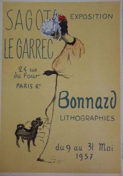 PIERRE BONNARD Pierre BONNARD

La femme au petit chien



Lithographie (atelier L.... Gazette Drouot