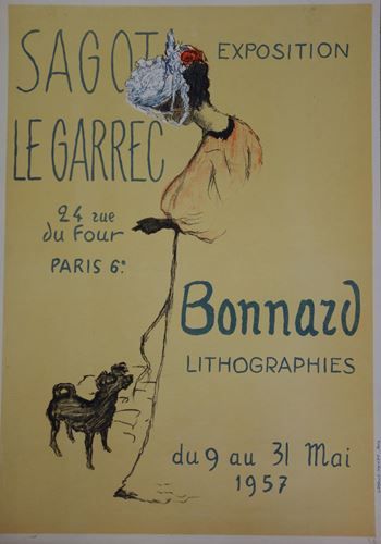 PIERRE BONNARD Pierre BONNARD

La femme au petit chien



Lithographie (atelier L.... Gazette Drouot