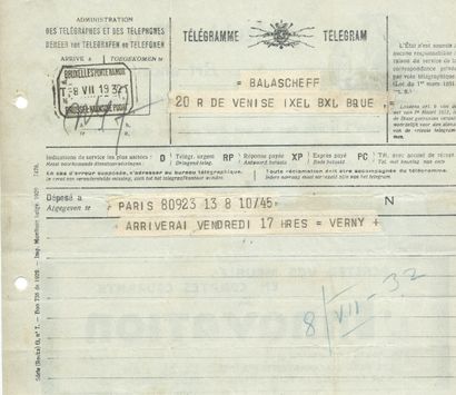 null The Greatest Spy Case

ARCHIVES of Andrei BALASHOV (1899-1969)

KOLBERG Alexander,...