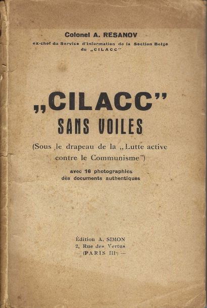 null [CILACC]
ARCHIVE of Andrei BALASHOV (1889-1969)
Important collection of anti-communist...