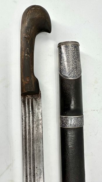 null Interesting Caucasian SABRE with a straight "PALASH" blade.
The blade is probably...