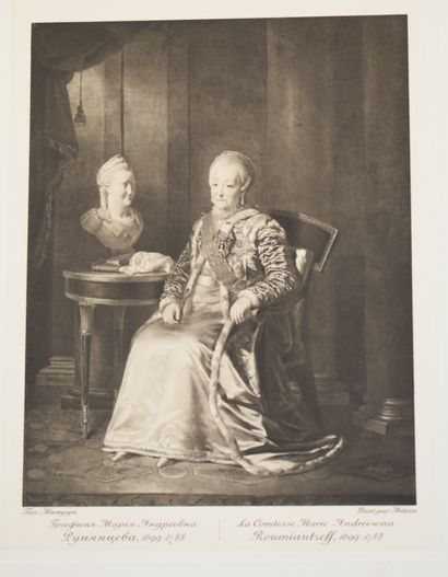 null Portraits russes des XVIIIe et XIXe siècles / édition du Grand-Duc Nicolas Mikhailowitch....