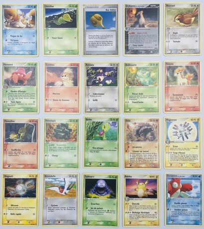 null POKEMON CARDS
Set of 20 non-holographic cards.
Possibly various editions.
Language...