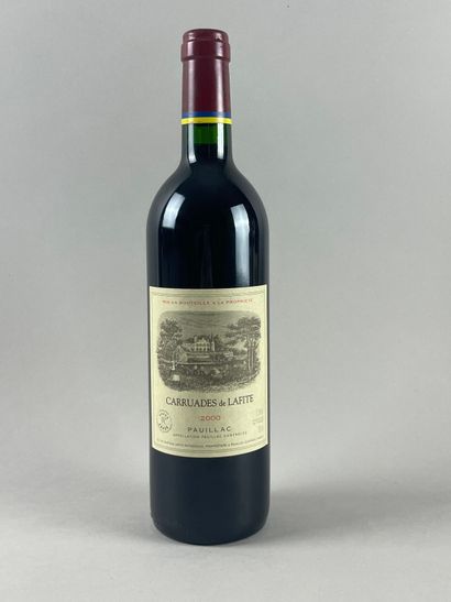 PAUILLAC
Carruades de Lafite, 2000.
1 bouteille.
Château...