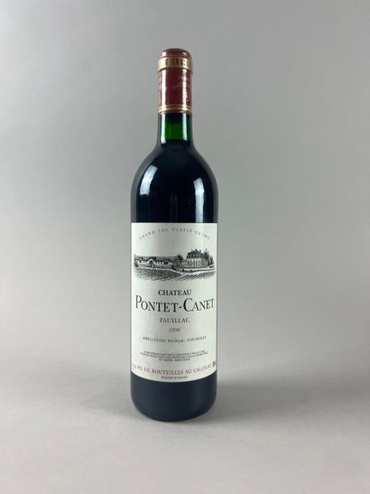 PAUILLAC
Château Pontet-Canet, 1990.
1 bouteille,...