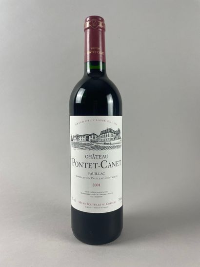 PAUILLAC
Château Pontet-Canet, 2001.
1 bouteille,...