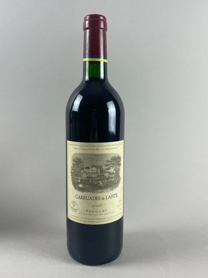 PAUILLAC
Carruades de Lafite, 2000.
1 bouteille.
Château...