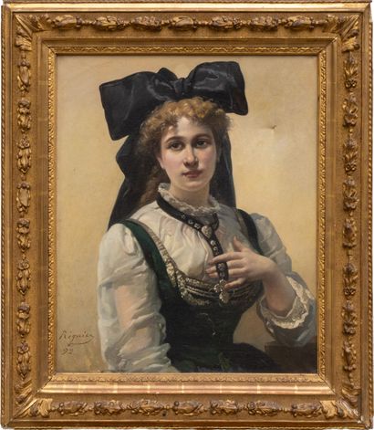 Anthony REGNIER (1835-1909)
Portrait d'une...