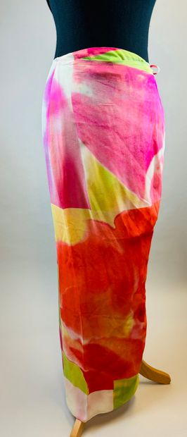 null KENZO
Multicolored chiffon skirt.
Size 36.