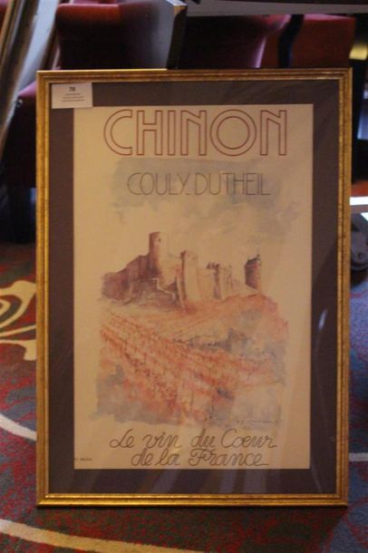 null Affiche CHINON Coouly Dutheil