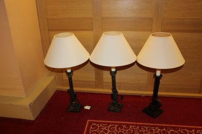 null 3 lampes colonnes (deux modèles)