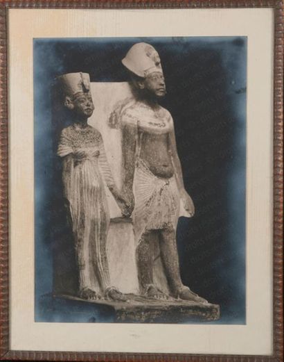 null PHOTOGRAPHIE.
 Albert RUDOMINE (1891-1975). Akhenaton et Néfertiti (série sur...