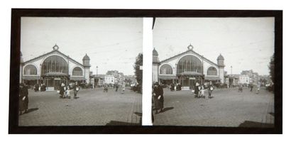 null STEREO.
 AUTOCHROMES. PHOTOGRAPHIE, plaque de verres stéréoscopiques et monos...