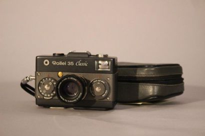 null APPAREIL PHOTOGRAPHIQUE. ROLLEI. Boitier Rollei 35 Classic Black (Germany, bicolor,...