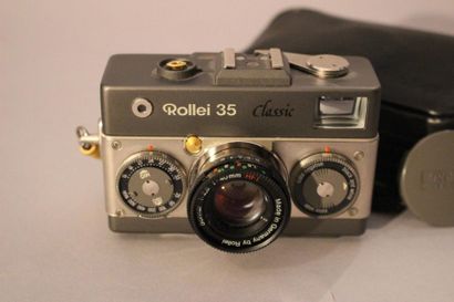 null APPAREIL PHOTOGRAPHIQUE. ROLLEI. Boitier Rollei 35 Classic Titanium (Germany,...