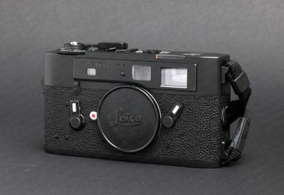 null APPAREIL PHOTOGRAPHIQUE. 
Boitier Leica M5 noir (Leitz Wetzlar, 1973) n°1359625...