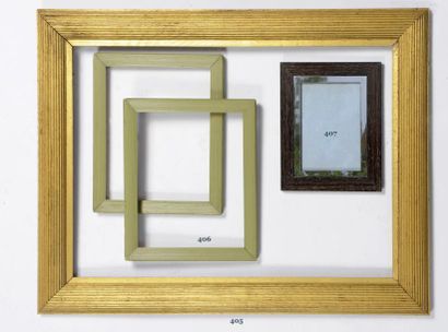 null Cadre Degas en chêne mouluré et doré Fin du XIXème siècle 44,2 x 63,1 cm - Profil:...