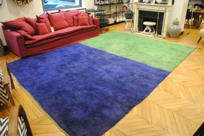 null Tapis ATAR en laine violet et vert 410 X 309 prix de vente boutique : 3250 ...