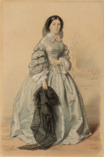 null Alfonse CARRIERE (1808-1881)



Portrait d'une femme sous le Second Empire,...