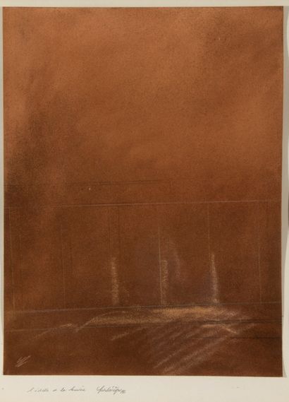 null Yves LÉVÊQUE (né en 1937)



L'échelle et la lumière



Pastel sur papier. 

Signé,...