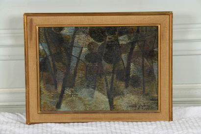 null Alberto FABRA (1920-2011) 



Paysage aux arbres, (1954

)

Huile sur toile.

Signée...