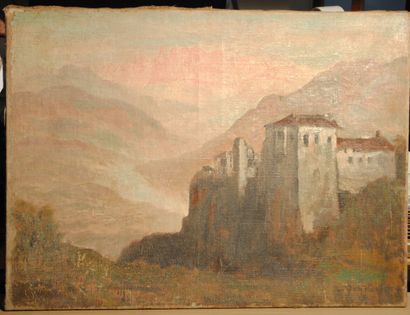 null JEANES Sigismond (1863-1952)

"Forteresse" 

Huile sur toile signée en bas à...