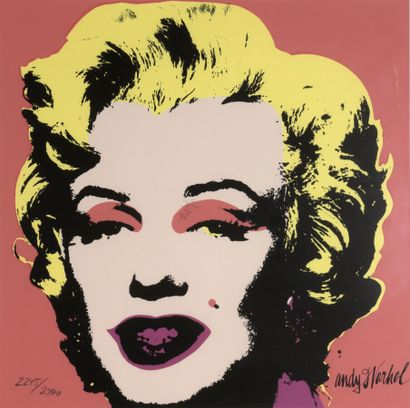 null Andy WARHOL (1928 1987) d'après



Marilyn.



Sérigraphie numérotée 2245 /...