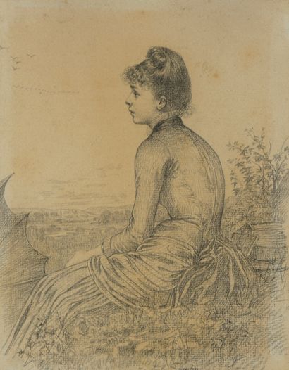 null Jules Émile SAINTIN (1829-1894)



Portrait de jeune fille à l'ombrelle



Crayon...