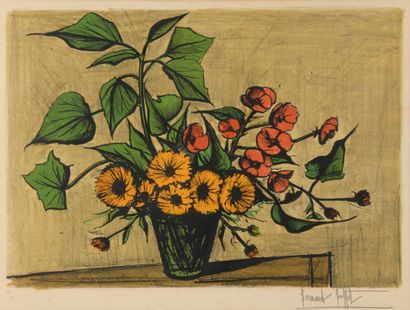 null Bernard BUFFET (1928 - 1999)



Bouquet de soucis. 1976



Lithographie en couleurs...