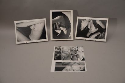 null Photographie, erotica, femme nue, érotisme. Trois tirages argentiques du photographe...