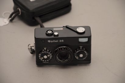 null Appareil photographique. Boitier Rollei 35 noir (Made in Germany by Rollei)...