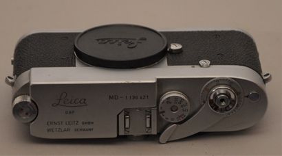 null Appareil photographique. Boitier Leitz Leica MD n° MD-1 136 421 (1965), sans...