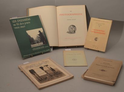 null Photographie, livre. Ensemble de six ouvrages divers.

Frédéric DILLAYE, Le...