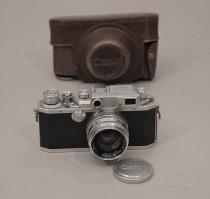 null Appareil photographique Canon. Boitier Canon (Copie Leica) n°124035 avec objectif...