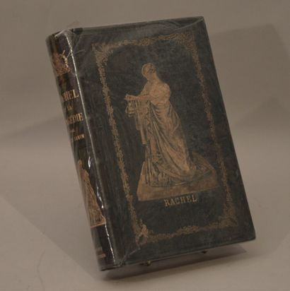 null Photographie, livre. "Rachel et la tragédie" par Jules JANIN. "Edition originale...