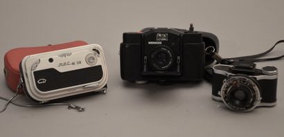 null Appareil photographique Ensemble de trois appareils miniatures : appareil Mec...
